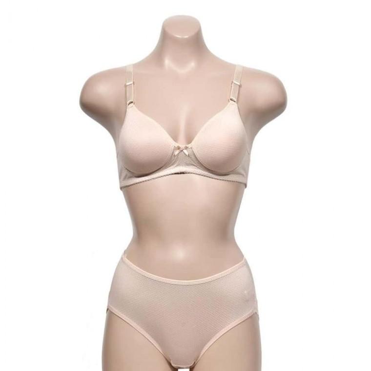 A컵 쿨론 브라팬티세트 언더웨어 여성브라 노와이어브라