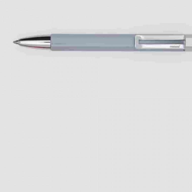 네오볼펜 그레이 0.7mm 싸인볼펜 학용품 노크식볼펜 필기도구