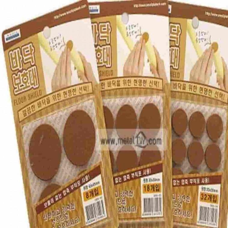 원형바닥보호대 의자소음방지 식탁의자발커버 체어슈즈 충격방지패드