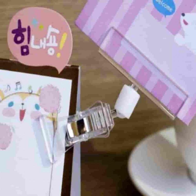 집게중형 꽂이대형 10개 가격표홀더 가격표꽂이 POP집게 메뉴집게 가격표거치대