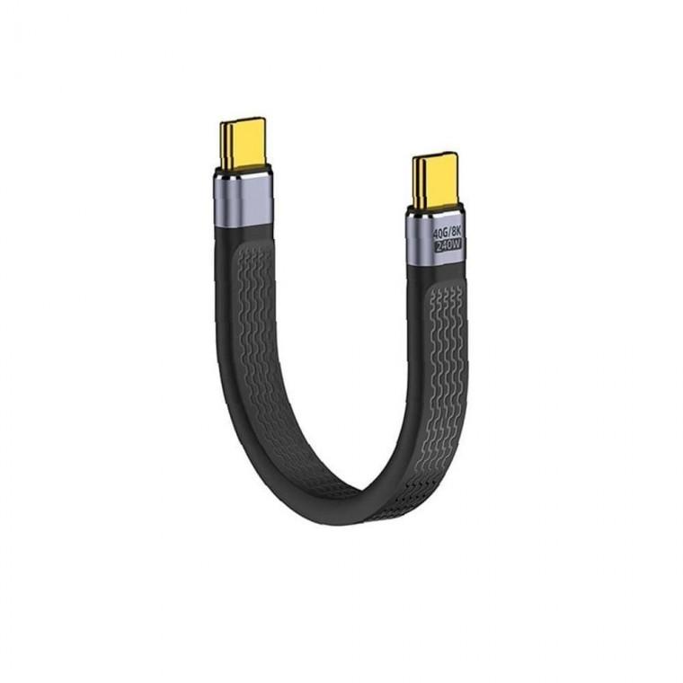 USB4.0 C타입 안정형 외장하드 케이블 멀티 충전선 2m 고속 데이터 전송