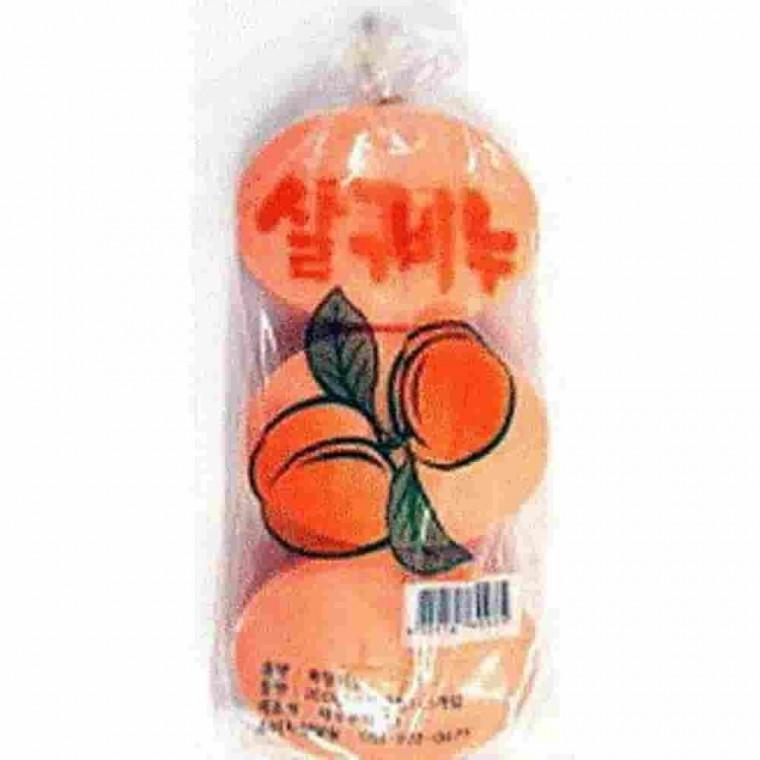 재우일반비누 3P 살구 비누거품 클렌징비누 바디비누 얼굴비누