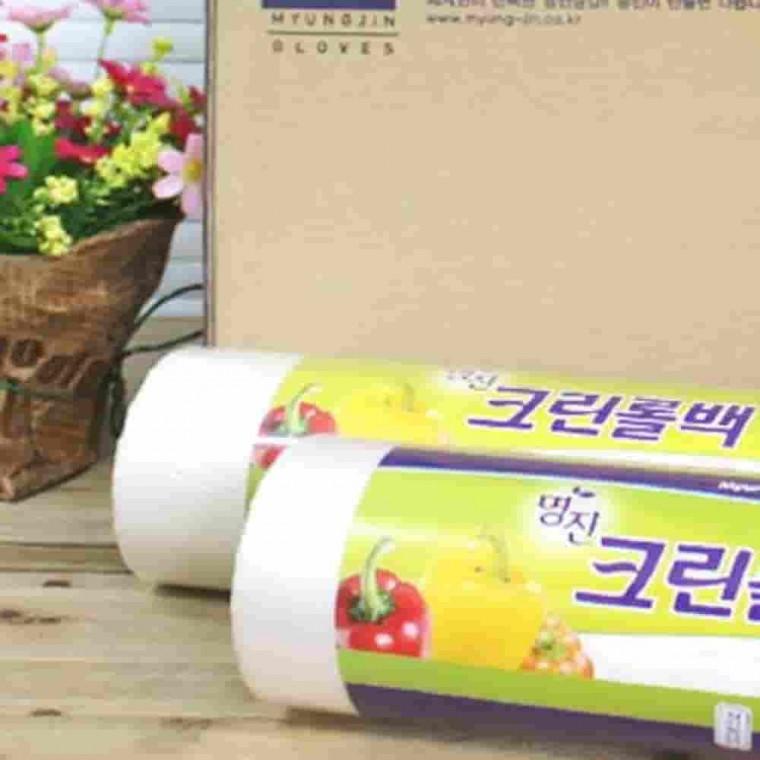 롤백 25x35x500매 중 10개입 위생비닐 위생팩 과일봉지 쓰레기비닐