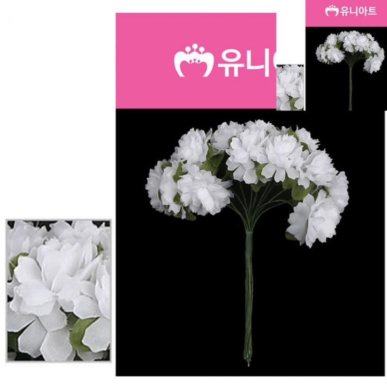 소국화 흰색 조화장식 인조꽃 가짜꽃