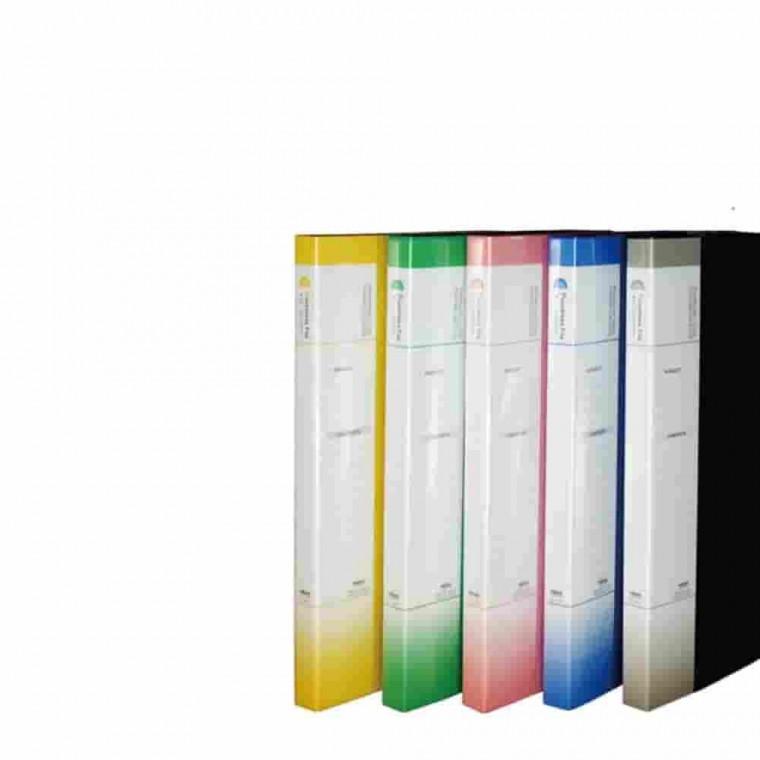 PP펀치리스화일 A4 상철 노랑 집게화일 파일철 문서정리함 A4화일