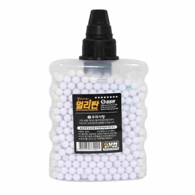 6mm 비비탄알 BB탄 800총알 탄통 전동건탄알 총알모형 비비탄총알 권총총알 가스총탄알