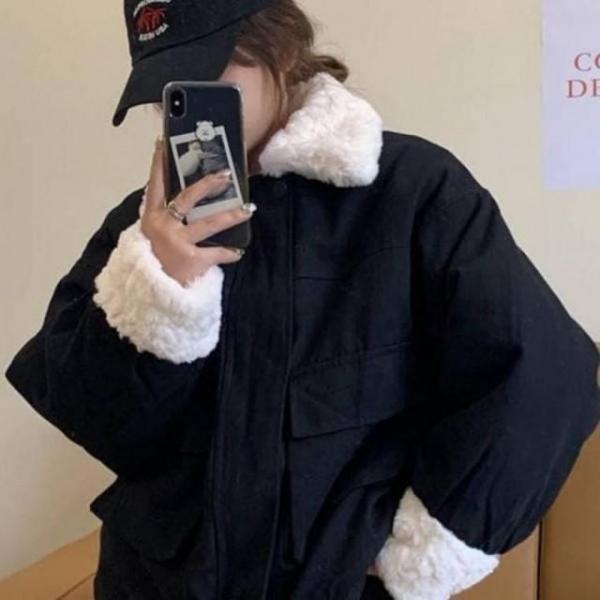 여성 점퍼 하이넥 디자인 소프트퍼 구름 패딩 패딩 겨울아우터 여성 구름 점퍼