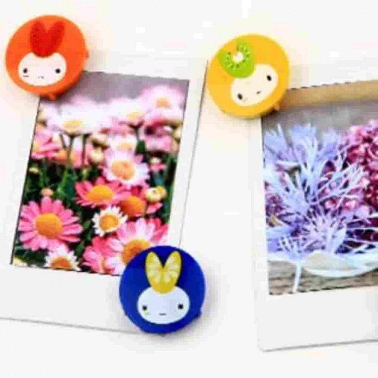 자석홀더 중 4개입 마그네틱홀더 냉장고자석 메모자석 포토마그넷