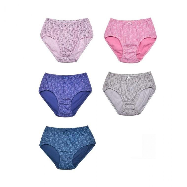 여성 맥시 삼각팬티 5매 여성용팬티 할머니속옷 배덮는팬티