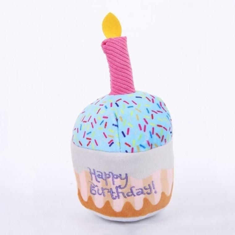 강아지 생일 안심 삑삑이 장난감 인형 놀이 훈련 소형