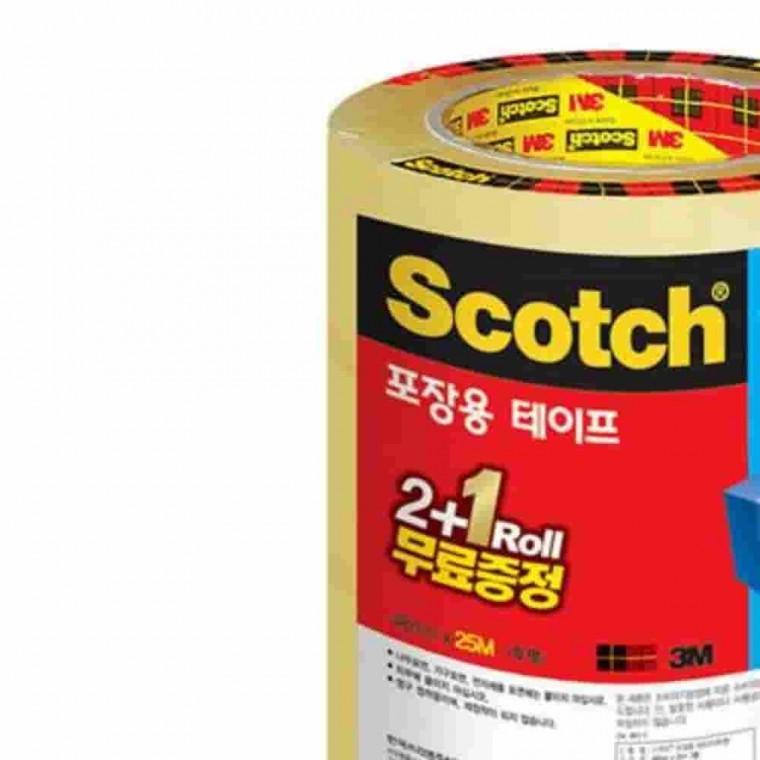 포장용테이프 투명 48mmx25m 3개 택배박스테이프 박스포장테이프 이사테이프 포장용접착테이프