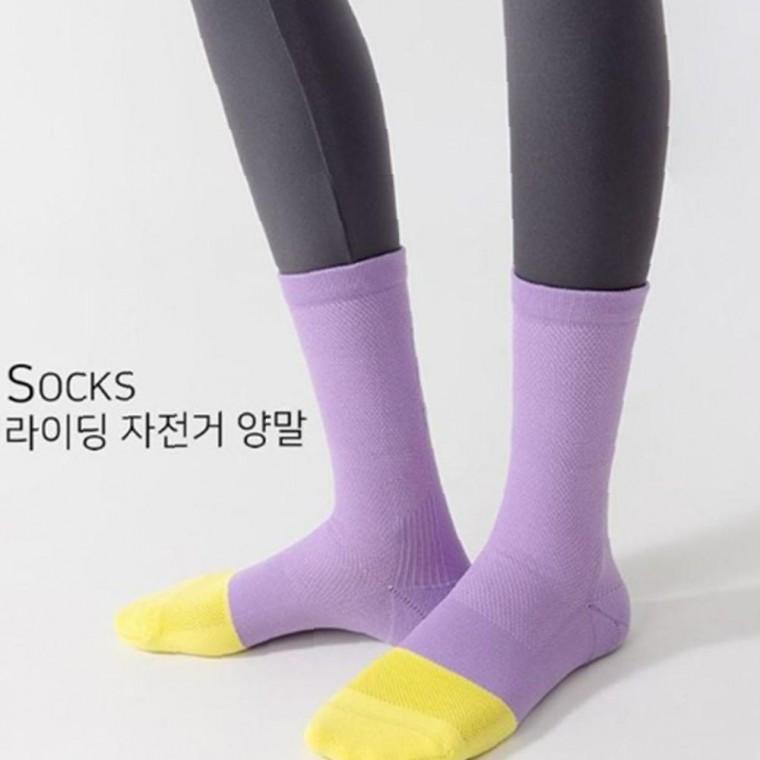 반사 기능성 코디좋은 자전거 라이딩 양말 남녀공용 운동 러닝 등산용