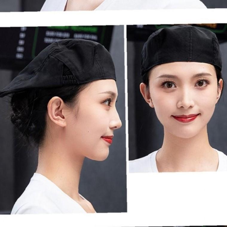 조절 가능한 위생적인 바리스타 카페 위생모 남녀공용 베이커리 모자