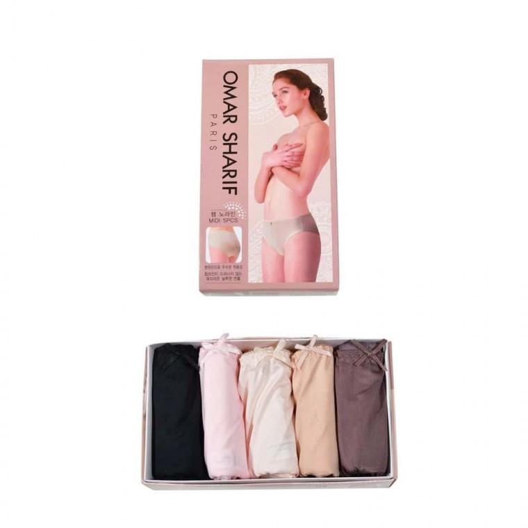 미디 팬티 5매 여성팬티 데일리팬티 속옷팬티