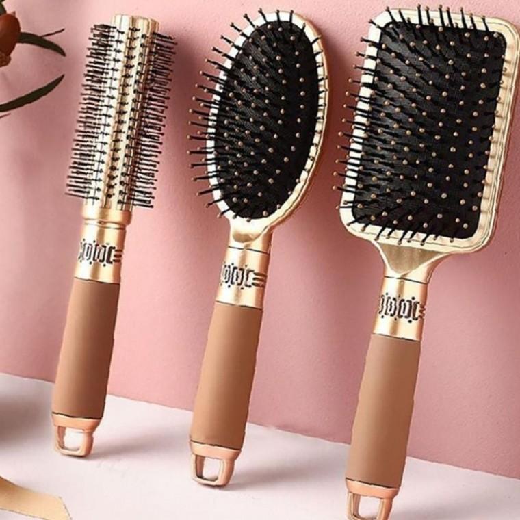 롤빗 두피 실속형 마사지 브러쉬 헤어빗 3종세트