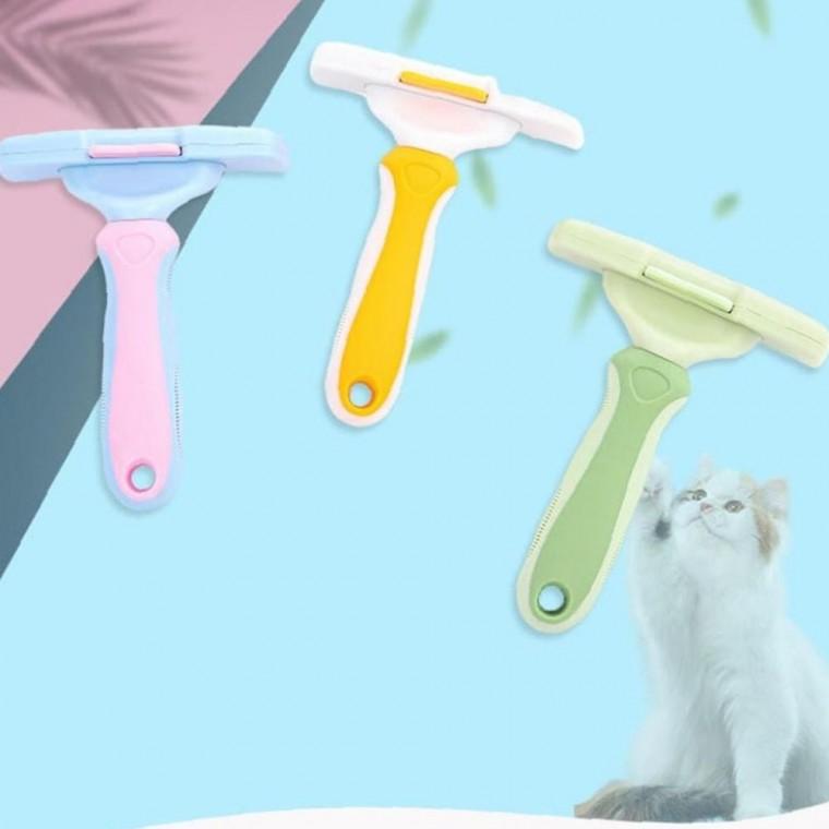 고양이 털 부드러운 제거 브러쉬 강아지빗 털빗 브러시 펫용품