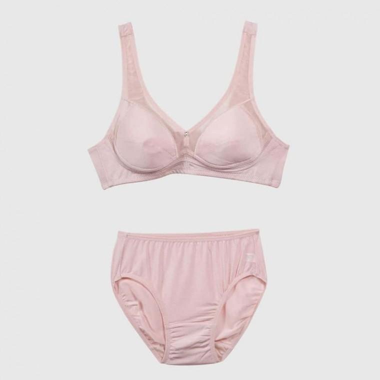 B컵 노몰드 브라팬티세트 부라자 브래지어 여성팬티브라
