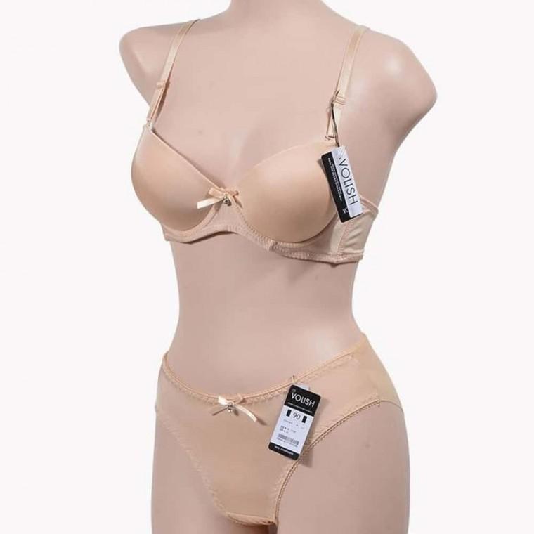 B컵 와이어 브라팬티세트 40대여자속옷 몰드브라 3/4컵브라
