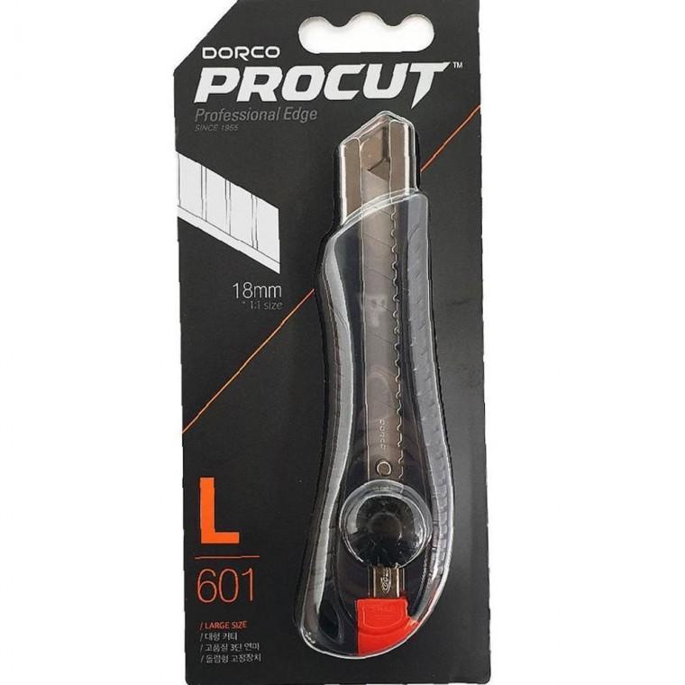 도루코 L601 안정감있는 커터기 18mm 큰사이즈 커터칼 컷터 사무용칼