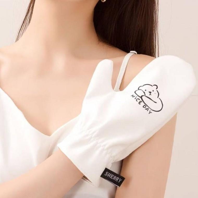 올인원 바디 로션 도포 장갑 바디락 바르고 마사지 뷰티케어