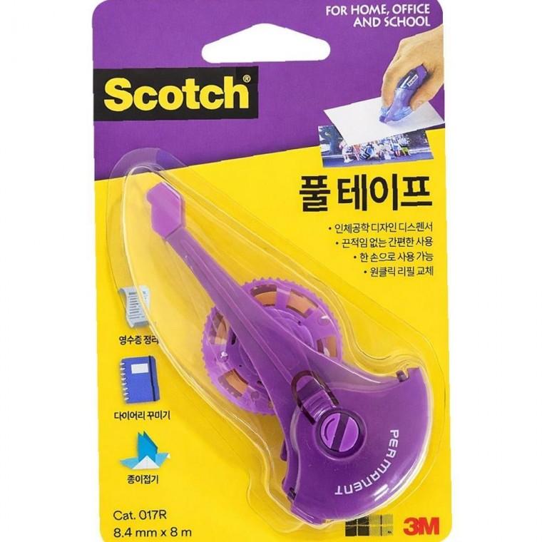 3M 풀테이프 실속형 (리필) 8.4mmx8M 양면테이프 다꾸 접착풀