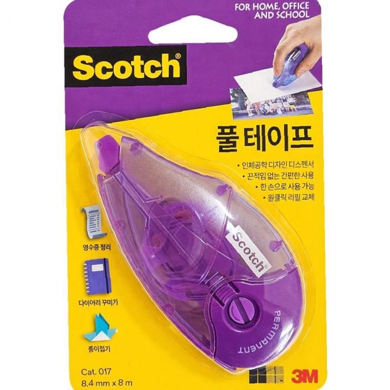 3M 풀테이프 매끄러운 본체 8.4mmx8M 양면테이프 다꾸 접착데코