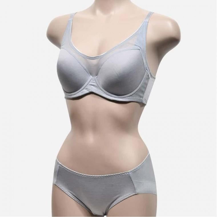 여성 E컵 브라팬티세트 브레지어 브레이지어 브라속옷