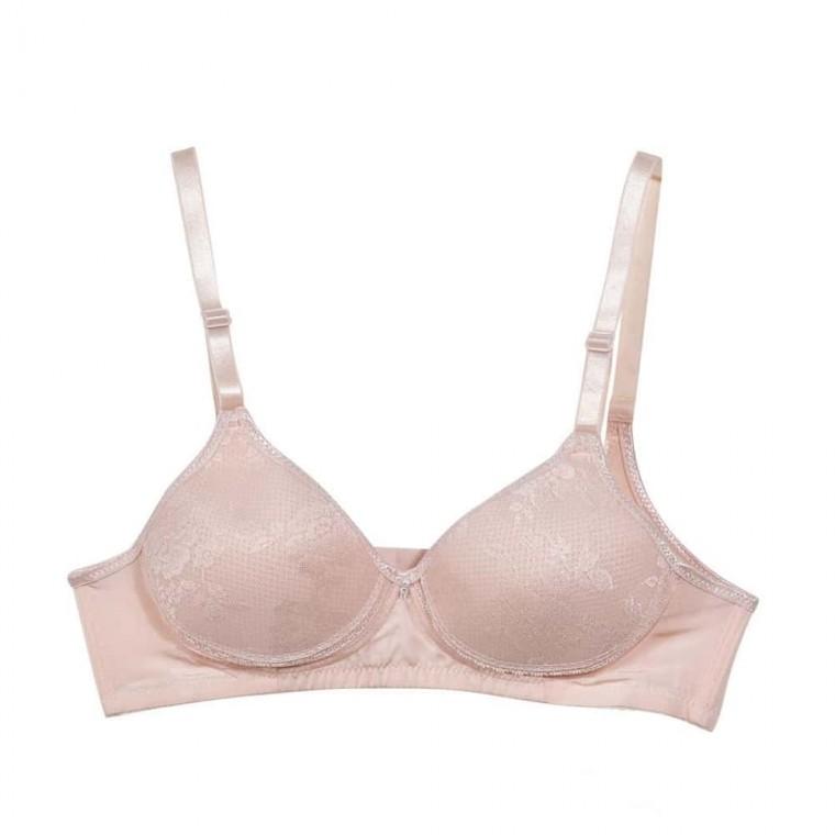 인견 노와이어 몰드 브라 여자노와이어속옷세트 메쉬브라 인견브라