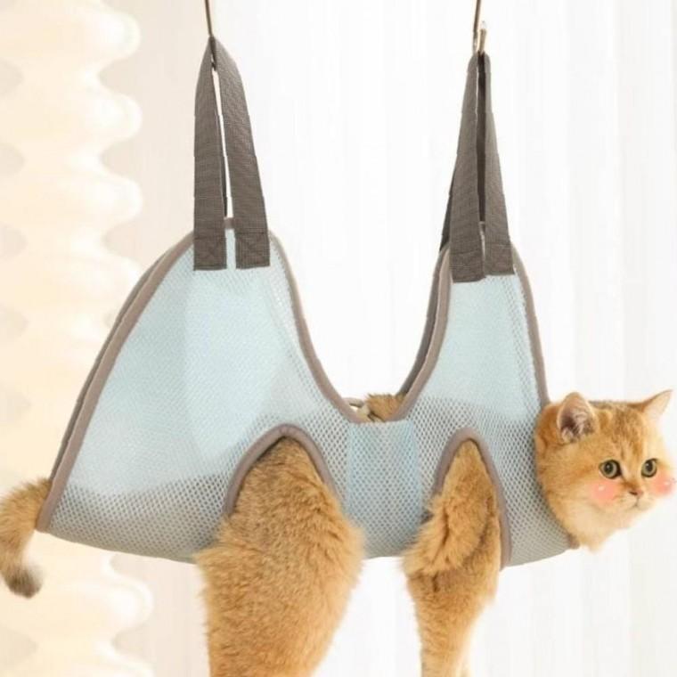 강아지 고양이 적인 미용 해먹 반려견 발톱깎이 거치대 목욕용품