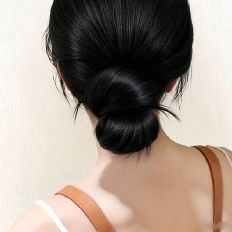 집게형 올림머리 세련된 가발 여성 볼륨 헤어클립 부분가발