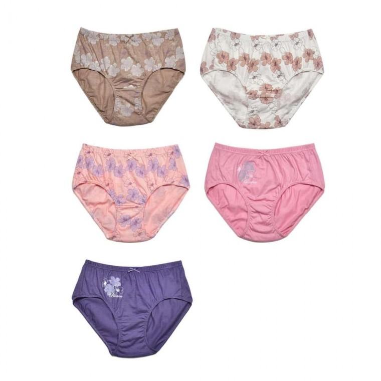 여성 맥시 삼각팬티 5매 여성팬티 면팬티 여자팬티