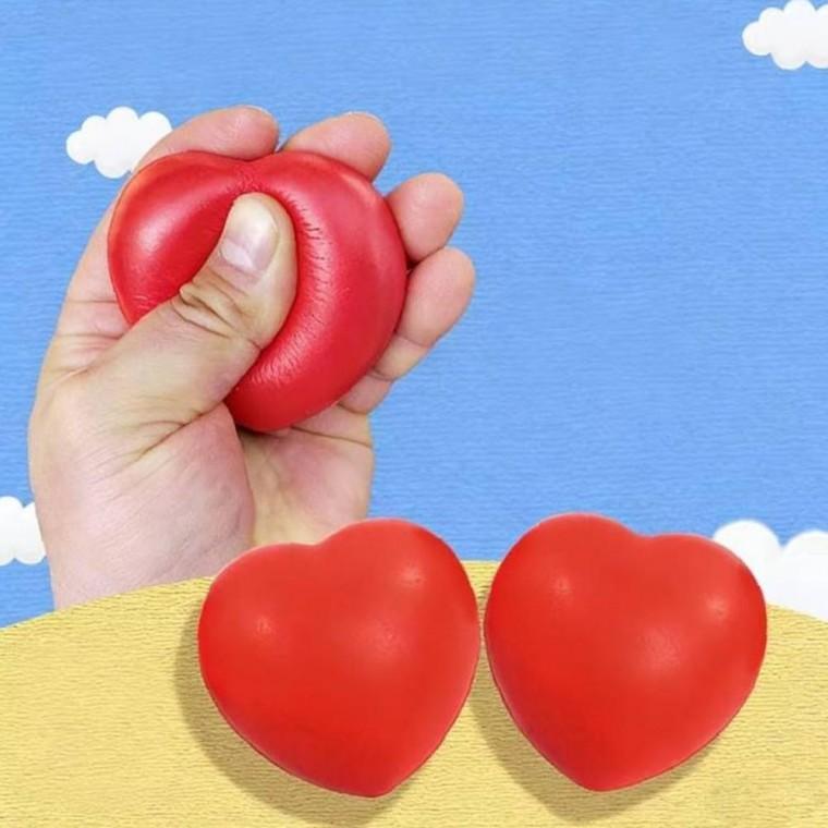 손가락 운동 쾌적한 하트 악력볼 5p 그립볼 재활기구 악력기