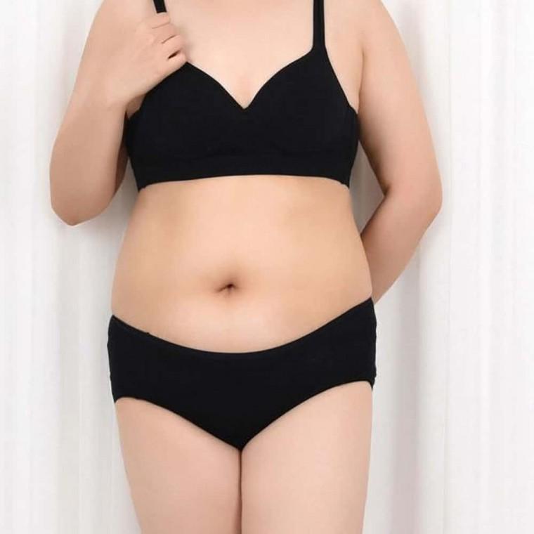 빅사이즈 면 몰드 브라 뽕브라 스포츠브라탑 빅사이즈브라