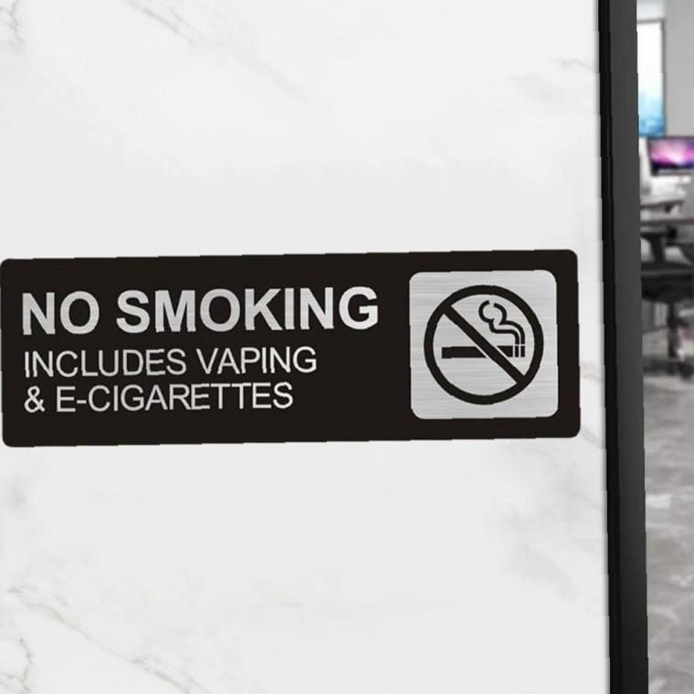 금연 표지판 차분한 안내판 경고판 NO SMOKINGSIGN 알림판