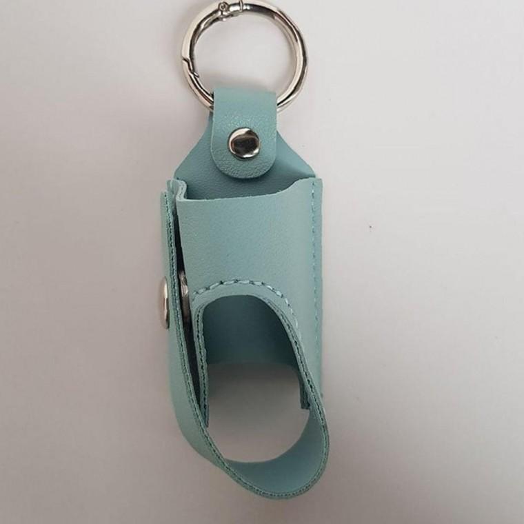 휴대용 가죽 이지 미스트 케이스 여행용 파우치 열쇠고리 미니백