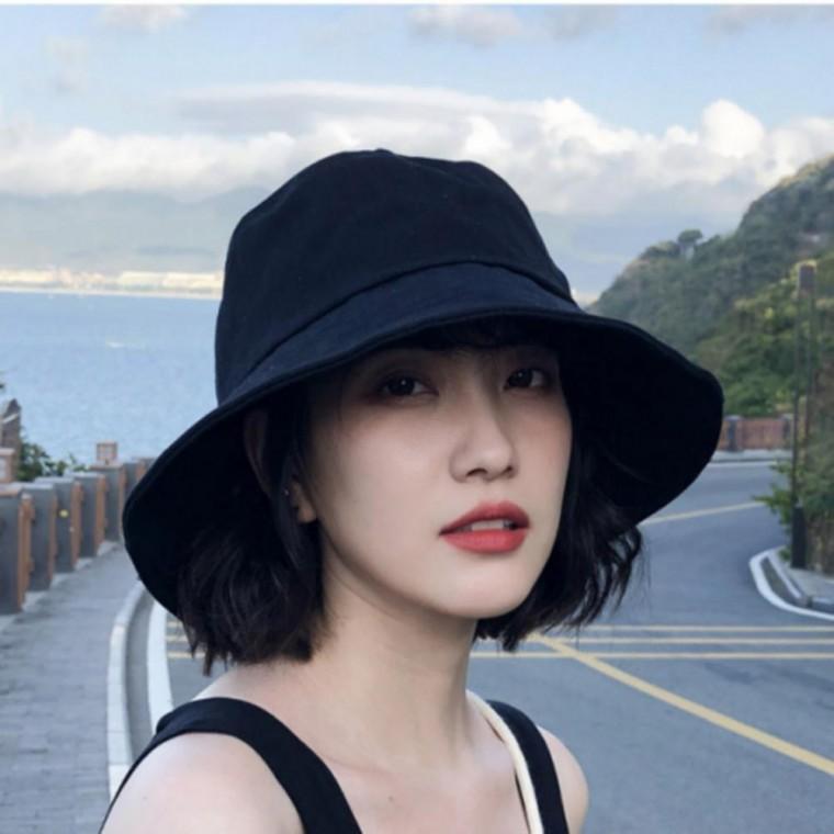 무지 심플 벙거지 버킷햇 모자 남자 여자 여성