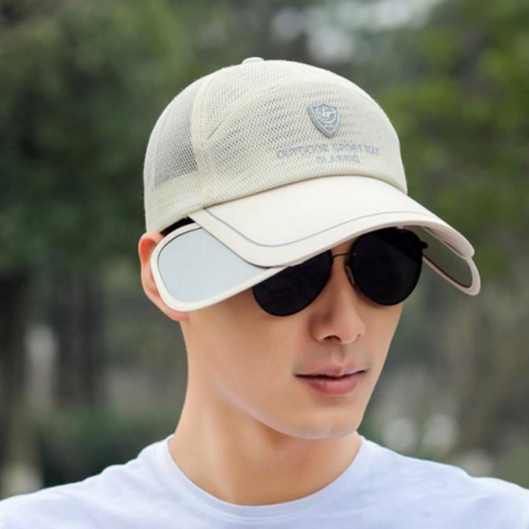 확장 썬바이저 메쉬 볼캡 남자 모자 여자 여름