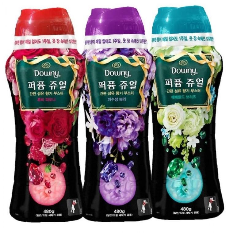 다우니 퍼퓸쥬얼 든든한 섬유향기 부스터 480그램