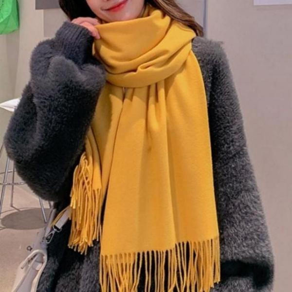 여성 겨울 방한 고급 머플러 커플 목도리 숄 남자 목도리 라이크터치 남녀공용 겨울 심플 커플