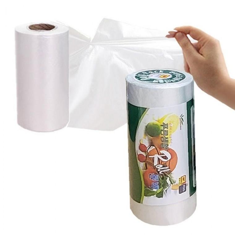 푸른생활 위생비닐봉투 간편 롤백 17X25cm 500매