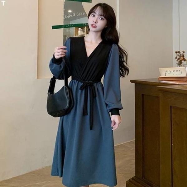 bns 1컬러 여성 A라인 롱원피스 CC352 OPC016