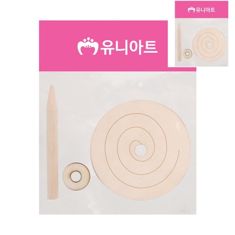 원형골뱅이팽이 유아만들기재료 전통팽이 팽이장난감