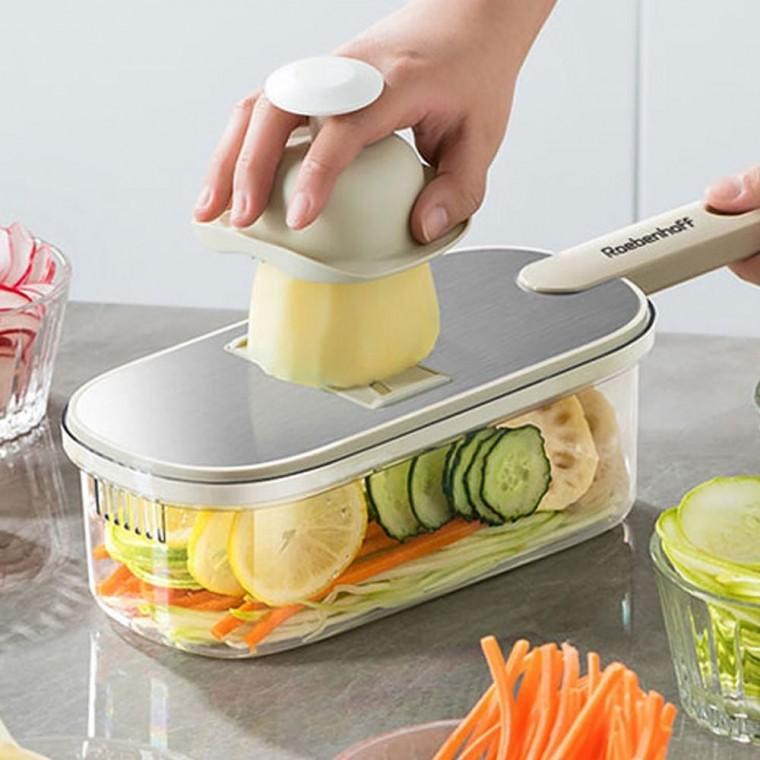 안전 핸드가드 슬라이스 채칼 1P 야채 고기 슬라이서