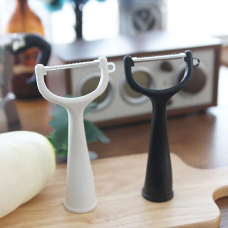 스텐 이중 칼날 감자칼 색상랜덤 1P 야채 필러 채칼