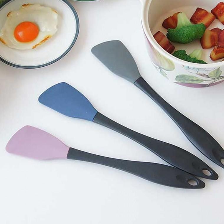 국산 실리콘 알뜰주걱 1P 요리스푼 밥주걱 스파츌라