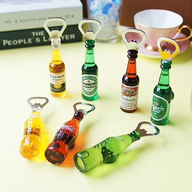 맥주병 음료수병 자석 병따개 1P 병뚜껑 따개 오프너