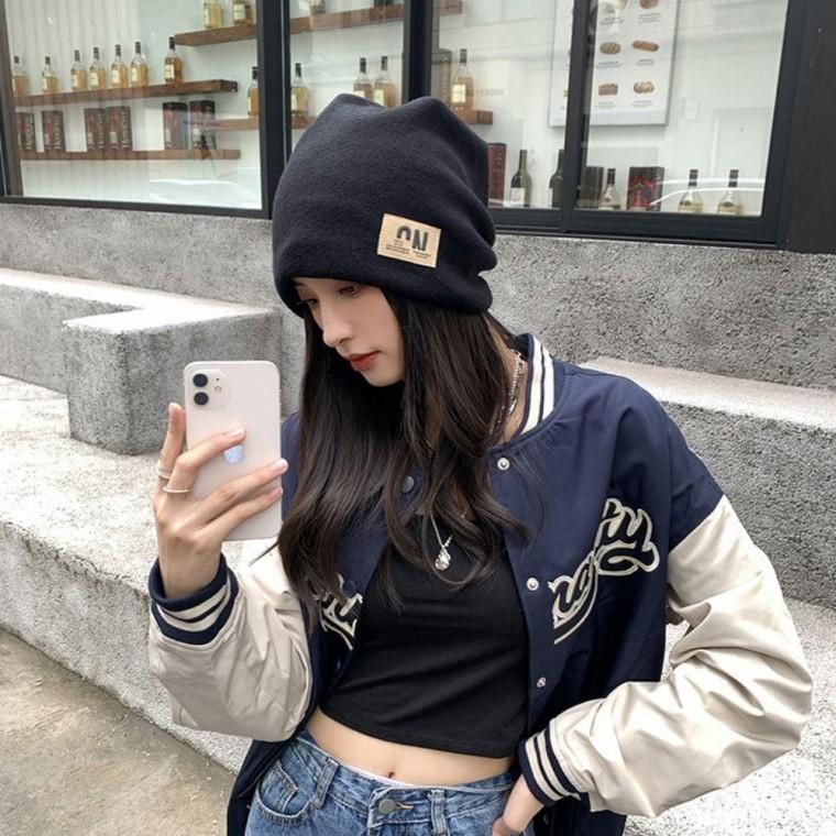 3컬러 베이직 약기모 패치 포인트 패션비니 관우비니