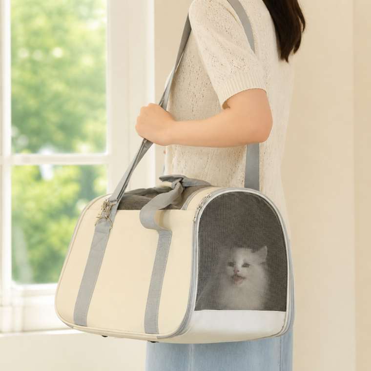 강아지 고양이 이동가방 반려동물 캐리어 숄더백 3way 포대기