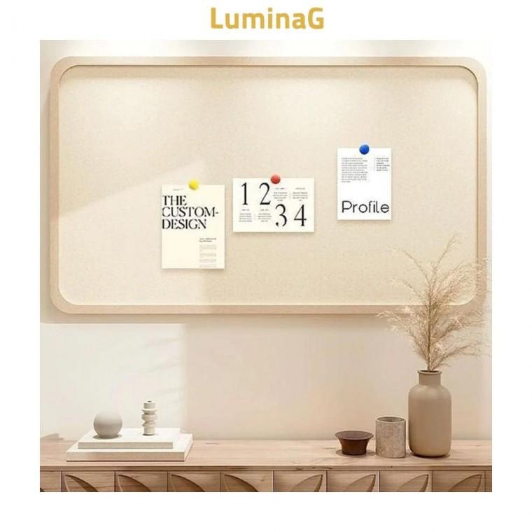 루미나D 보드판 펠트 대형 게시판 알림판 안내판 메모판 80cmx120cm