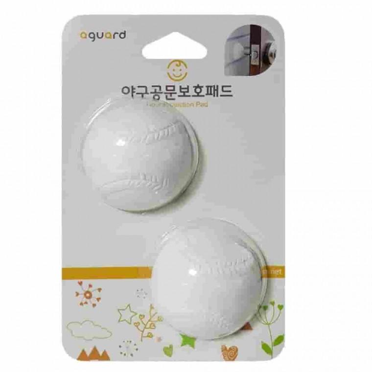 야구공 반구 문보호패드 2입 문콕방지 문보호쿠션 벽보호패드 문꽝방지 문충격방지